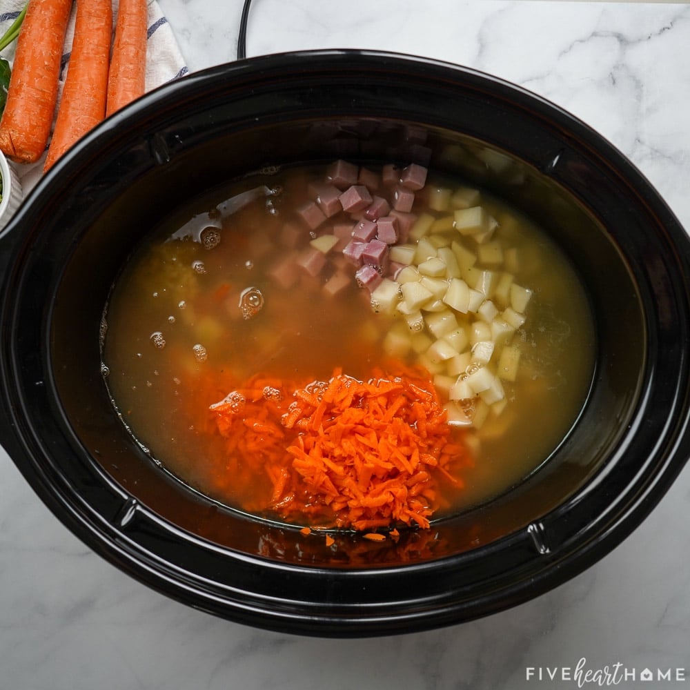 Crock-Pot Split Pea Soup - Crock-Pot Ladies