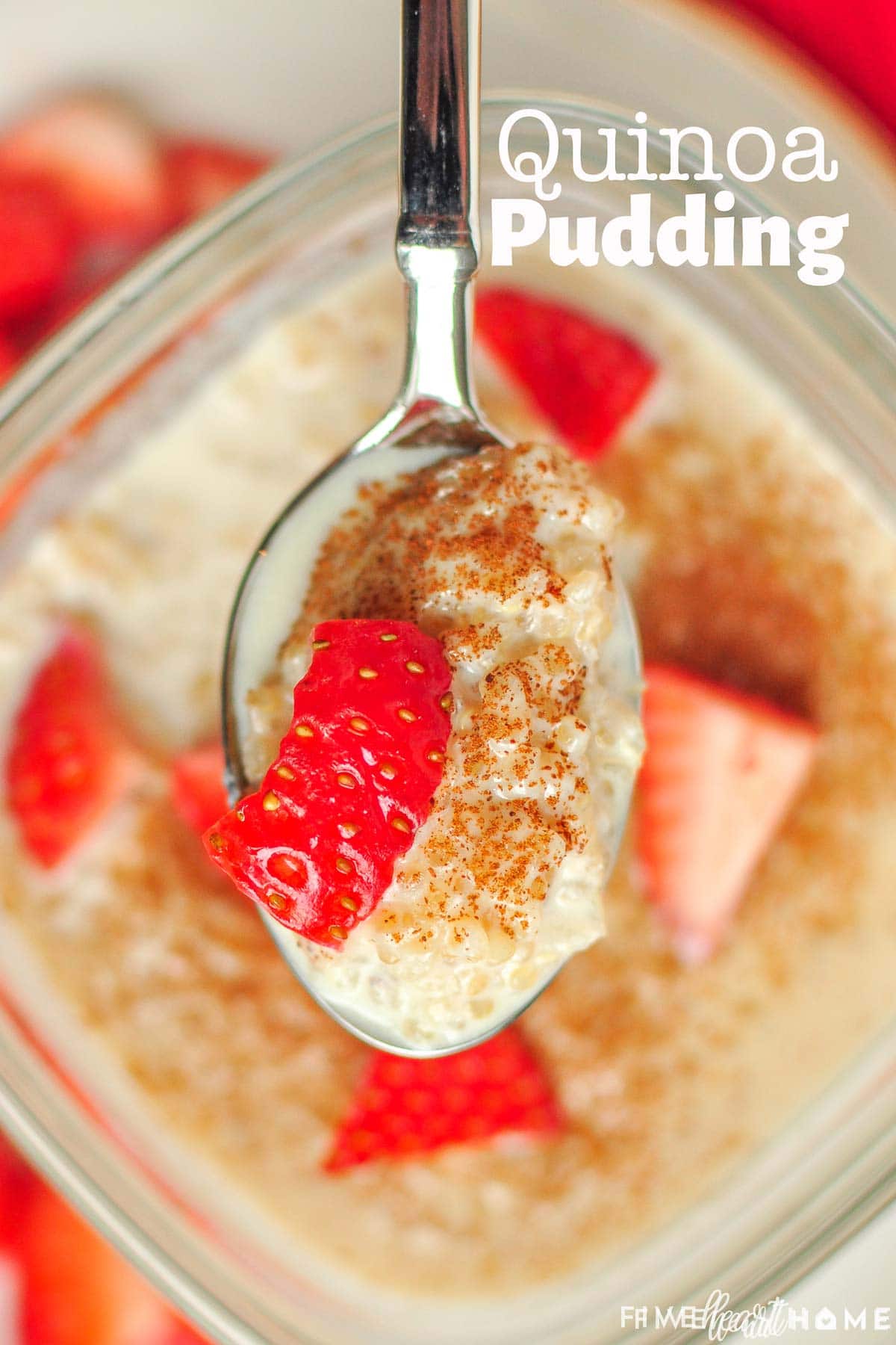 Creamy Quinoa Pudding • FIVEheartHOME