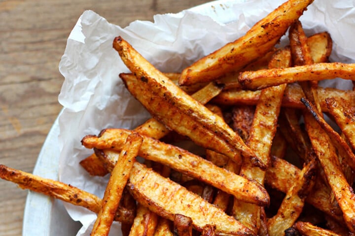 The Best Baked Seasoned Fries • Fivehearthome