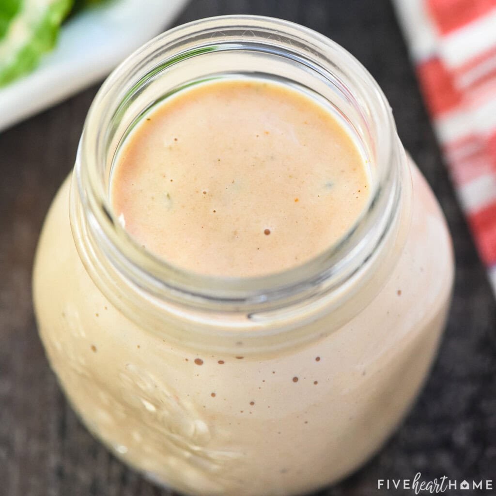 Easy Homemade Thousand Island Dressing • Fivehearthome