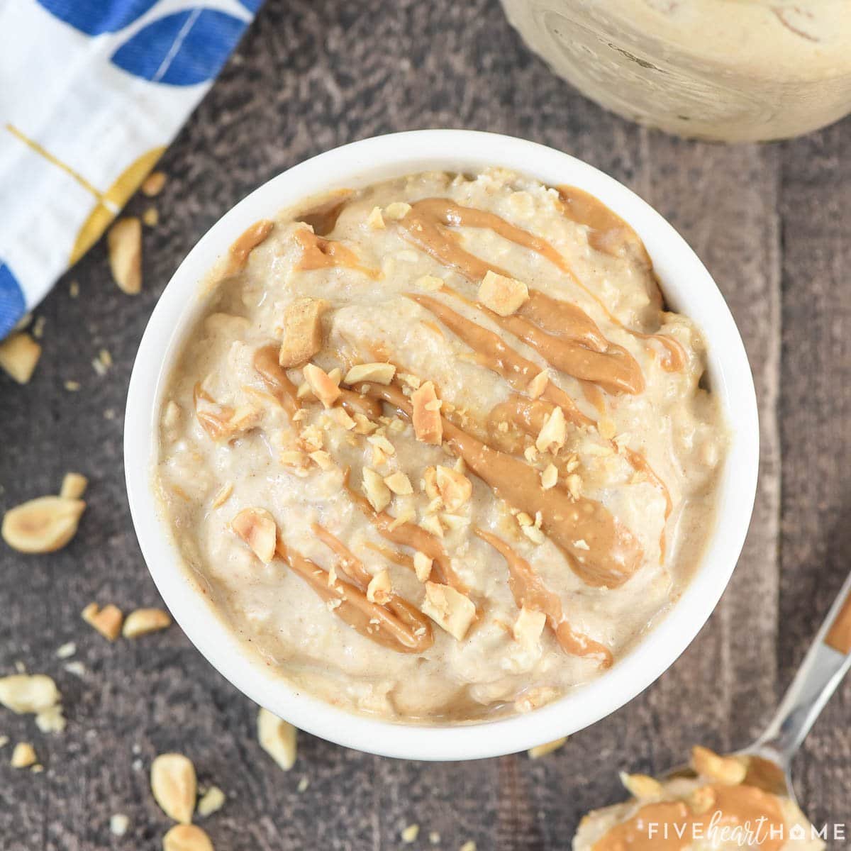 Banana Overnight Oats Recipe {With Honey and Almond Butter}