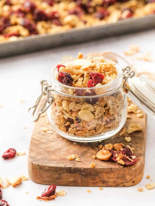 Homemade Granola Recipe Easy Customizable • Fivehearthome