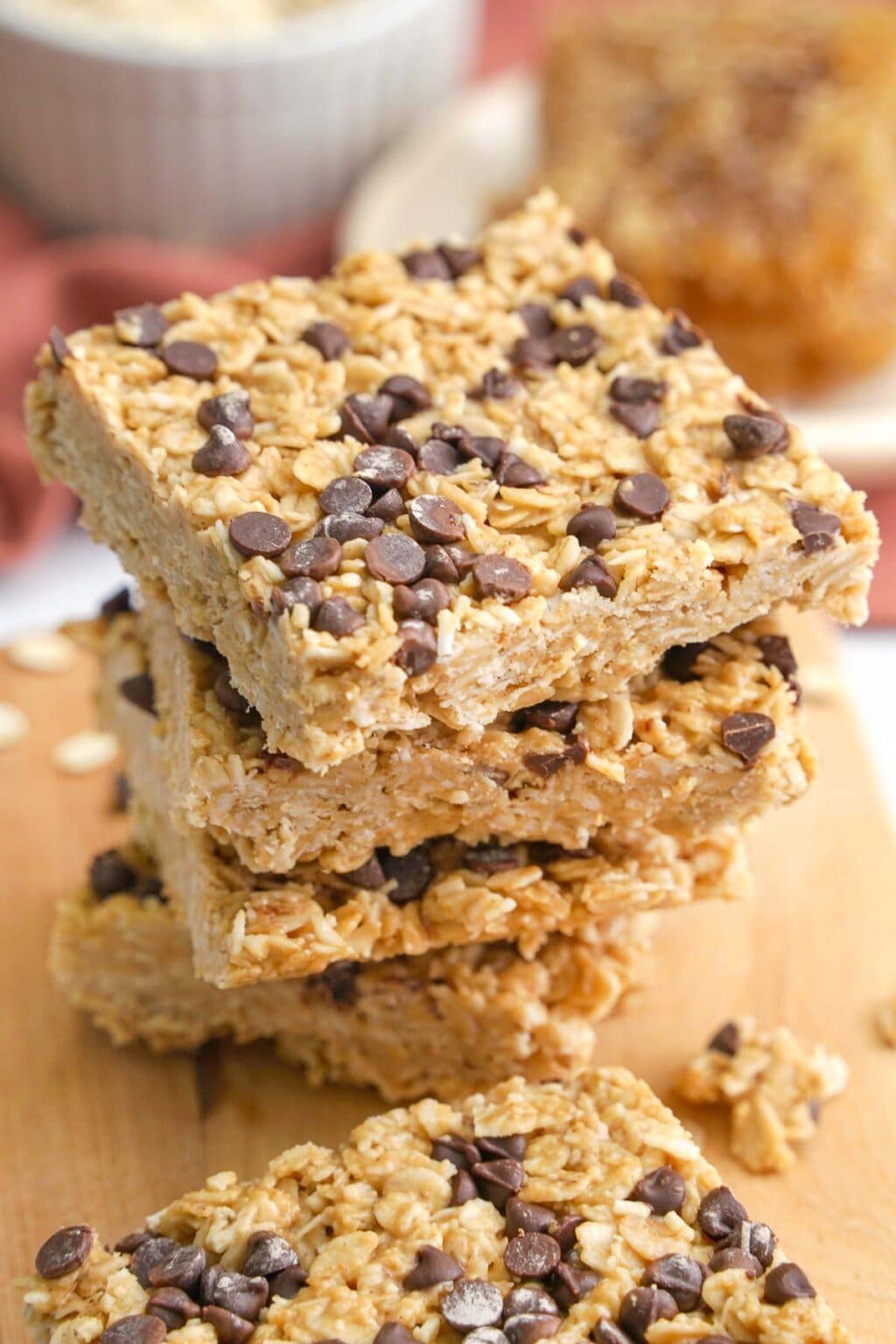 No-Bake Chewy Granola Bars (Just 5 Real Ingredients) • FIVEheartHOME