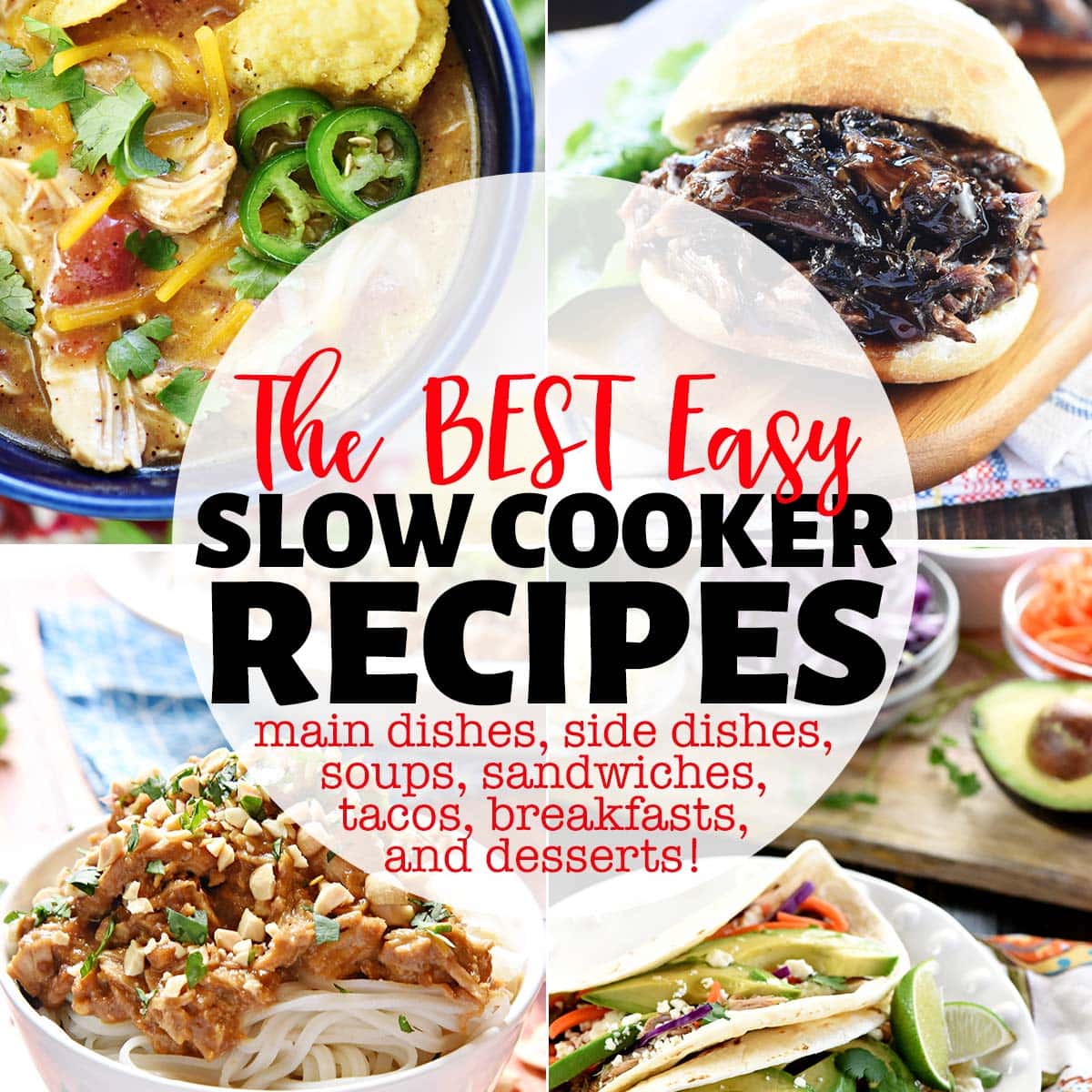 The BEST Slow Cooker Recipes (Easy + Real Ingredients!) • FIVEheartHOME