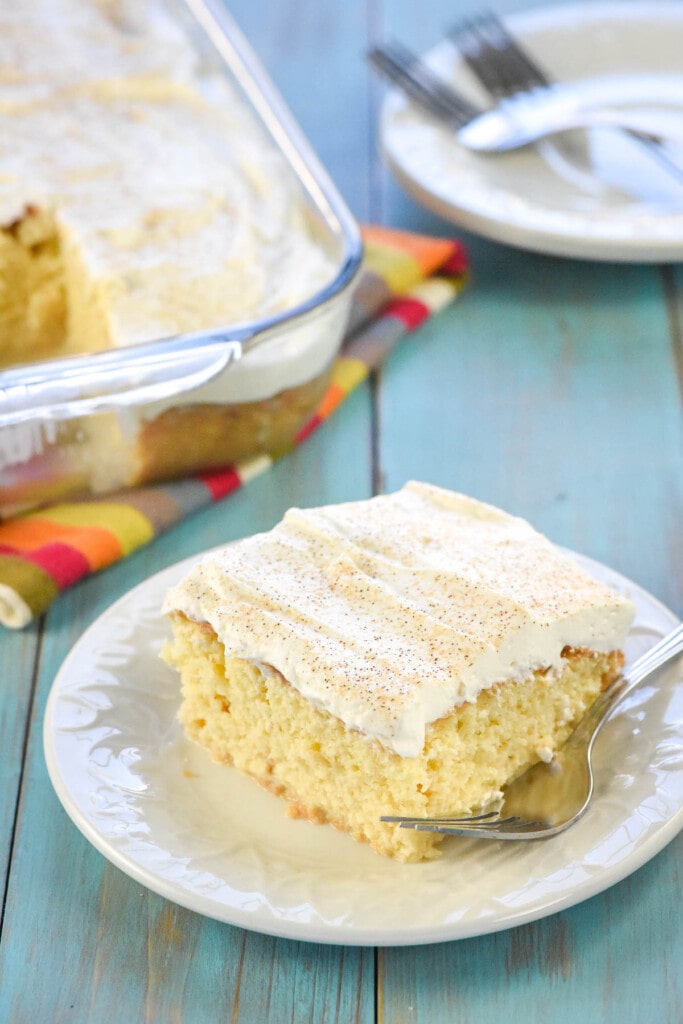 Easy Tres Leches Cake (Homemade + Scrumptious) • FIVEheartHOME