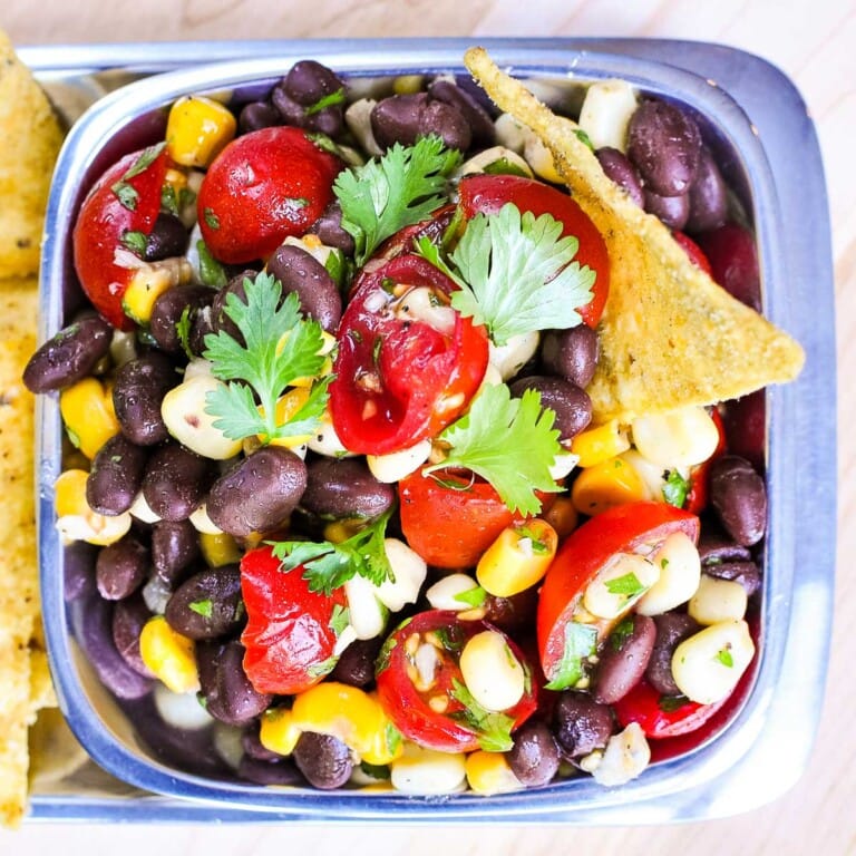 Black Bean and Corn Salad (or Salsa!)