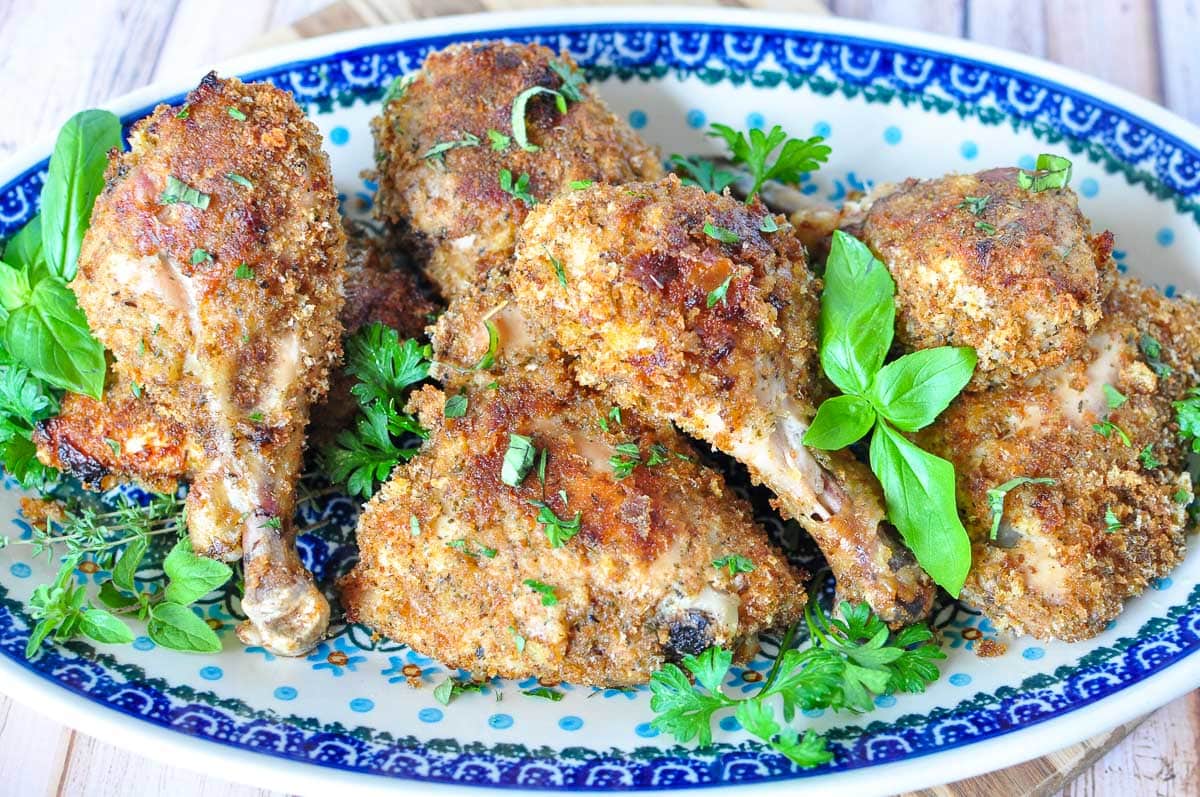 Crunchy FLAVORFUL Baked Italian Chicken FIVEheartHOME