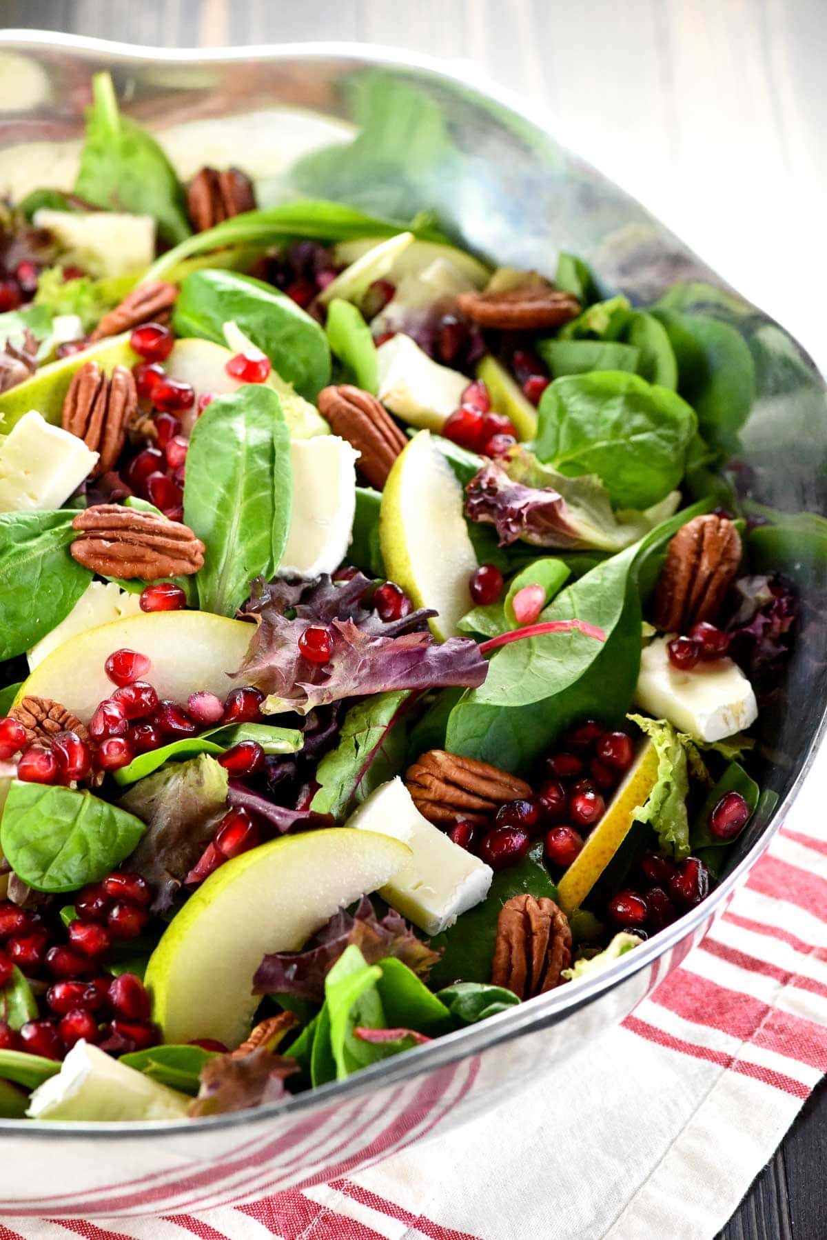 Thanksgiving Salad in bowl.