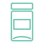 Jar icon in teal.